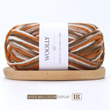 Woolly Acrylic Blended Chunky Yarn
