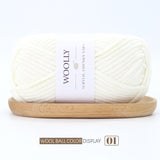 Woolly Acrylic Blended Chunky Yarn