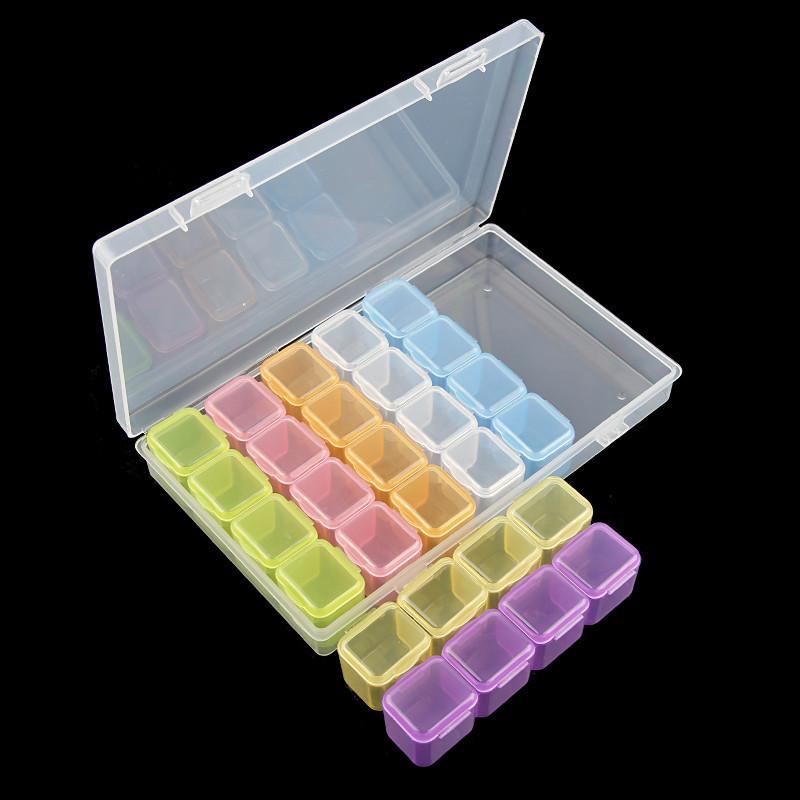 Mr. Pen- Diamond Painting Storage Containers, 28 Grids, 2 Pack, Bead  Storage Containers with 160pcs Label Stickers - Mr. Pen Store