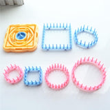 Daisy Flower Pattern Knitting Loom