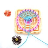 Daisy Flower Pattern Knitting Loom
