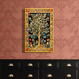 Morris Tree of Life Printed Cross Stitch Kit — 11CT Beginner Starter Set | 3-Strand Thread | Vintage Wall Art