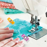 Colorful Multipurpose Sewing Craft Crocheting Knitting Safety Clothing Clips - 12pcs