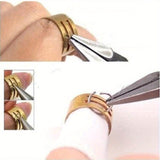 Easy-to-Use Copper Jump Ring Opener and Closer Tool for Effortless Jewelry Making