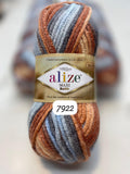 Alize Superlana Maxi Batik Yarn Ball
