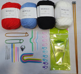 Woolly Basic Beginner Knitting Kit