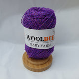 WoolBee Glitz Baby Yarn Ball