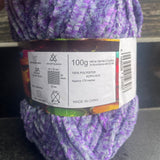 Multicolor Chunky Chenille Yarn