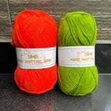 Mix Imported Yarn Ball - 100g KingCole Nako Alize Woolly