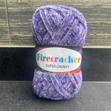 Multicolor Chunky Chenille Yarn