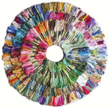 Mix Colors Embroidery Thread 300 Skeins