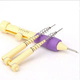 Punch Needle Embroidery Beginner Kit Threader Fabric Embroidery Hoop Yarn Rug Punch Needle Pock Pen