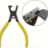 Leather Hole Punch Plier 2.0mm - Carbon Steel Hand Band Punch Tool for Watch Straps, Belts