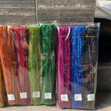 Metallic Bendable Pipe Cleaners - Soft & Thick Chenille Stems for DIY Arts, Crafts, and Creative Decorations (100pcs)