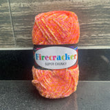 Multicolor Chunky Chenille Yarn