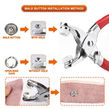 Metal Snap Button Plier Tool