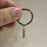 Keyring with Chain 30mm - Pack of 12