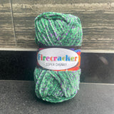 Multicolor Chunky Chenille Yarn