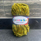 Multicolor Chunky Chenille Yarn