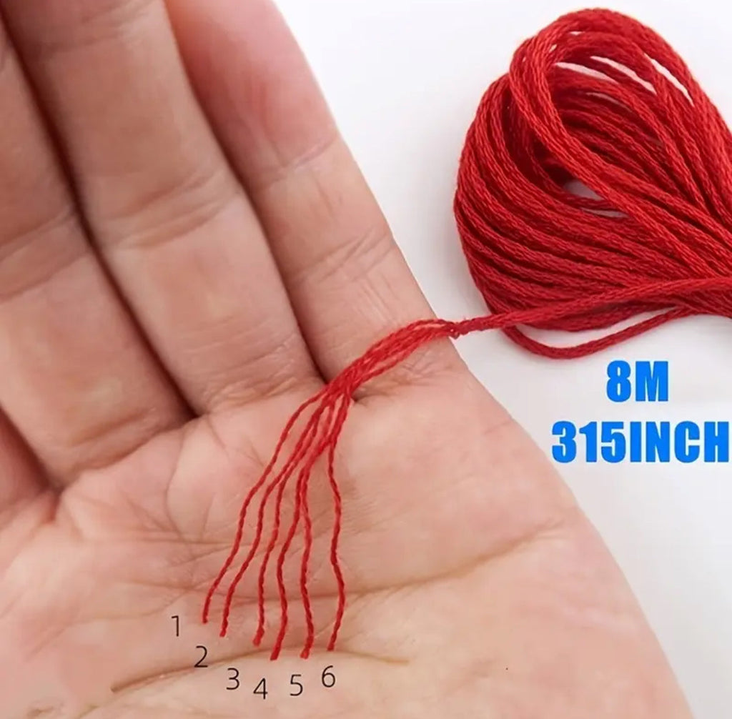Mix Colors Embroidery Thread 300 Skeins – Al Saeed Wool House