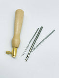 3-In-1 Interchangeable Embroidery Punch Needle Set With Threader