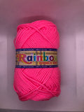 Rainbow Double Knit Yarn Ball