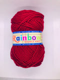 Rainbow Double Knit Yarn Ball