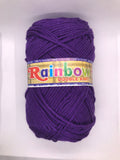 Rainbow Double Knit Yarn Ball
