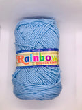 Rainbow Double Knit Yarn Ball