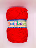 Rainbow Double Knit Yarn Ball