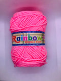 Rainbow Double Knit Yarn Ball