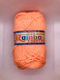 Rainbow Double Knit Yarn Ball