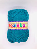 Rainbow Double Knit Yarn Ball