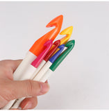 Huge Plastic Crochet Hooks Set (7mm to 20mm) - 6pcs Set