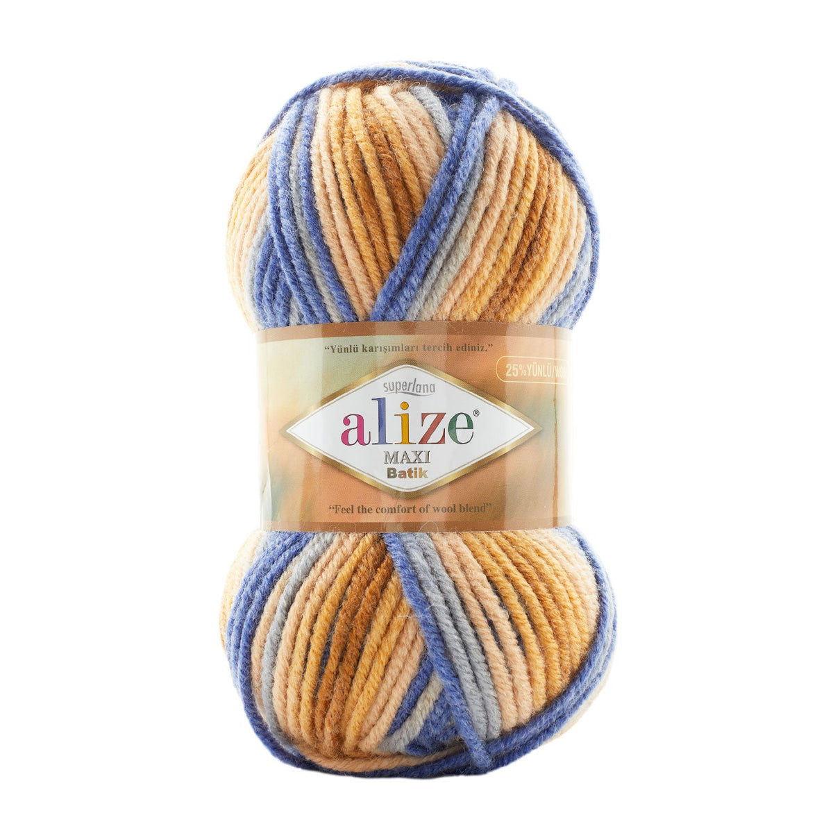 Alize Superlana Maxi Batik Yarn Ball – Al Saeed Wool House
