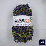 WOOLBEE Multicolor Velvet Yarn