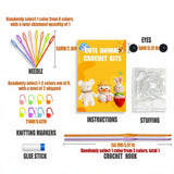 Giraffe Crochet DIY Kit – Beginner Amigurumi Crochet Kit with Video Tutorial