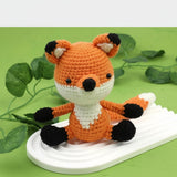 Fox Crochet DIY Kit – Beginner Amigurumi Kit with Full Supplies & Instructions