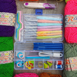 Rainbow 3ply Beginner Yarn Kit with Accessories