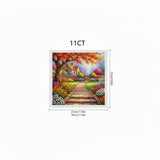 Stone House Garden Path 11CT Cross-Stitch Kit 30x30cm