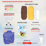 Bee Crochet DIY Kit – Beginner Amigurumi Crochet Kit with Video Tutorial
