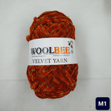 WOOLBEE Multicolor Velvet Yarn