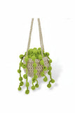 Crochet String of Pearls Hanging Plant Kit – Boho DIY Planter