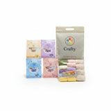Crochet Flower Coaster & Candle Mat Kit – 4 Colourways
