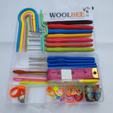 WoolBee Knitting & Crochet Accessories Set (66pcs)