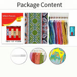 Geometric Cross-Stitch Bookmark Kit - Set of 6