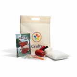 Fox Amigurumi Gift Box Crochet Kit – Beginner DIY Kit