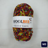 WOOLBEE Multicolor Velvet Yarn