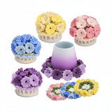 Crochet Flower Coaster & Candle Mat Kit – 4 Colourways