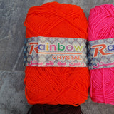 Rainbow 3ply Basic Beginner Yarn Kit with Accessories